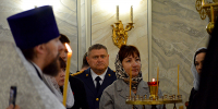 Начальник УФСИН России по Рязанской области Александр Комков принял участие в мемориальных мероприятиях в Николо-Угрешском ставропигиальном мужском монастыре - УФСИН