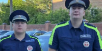 В Иркутске инспекторы ДПС сопроводили беременную женщину в перинатальный центр - Baikal24.Ru