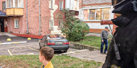 В Омске спасли мальчика, залезшего на дерево выручать кота - МЧС России