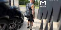 Джиган с оружием за спиной / Фото: Mash - ИА Амител