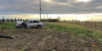 В Усольском районе ВАЗ-21150 опрокинулся в кювет, водитель погиб - Baikal24.Ru