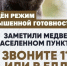 осторожно медвдеи. - Каратузский район