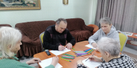 Польза рисования для пожилых людей - Центр соцобслуживания населения