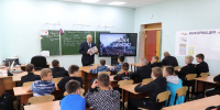 Железнодорожники провели урок безопасности для брянских кадетов - БрянскToday.Ru