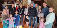 Матушка Елена Ильичева из Нижнего Новгорода удостоена звания «Мать-героиня» за заслуги в укреплении института семьи и воспитании детей - Нижегородская епархия
