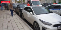 Lexus протаранил три автомобиля в Пскове - Комсомольская правда