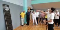 Очередной этап  Городской Спартакиады людей серебряного возраста - "Дартс". - Администрация Саянска