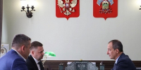 Председатель ЗСК провел встречу с главой Брюховецкого района - Новая Газета Кубани