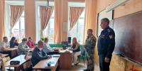 Офицеры Росгвардии проводят цикл профориентационных и патриотических мероприятий в Воронежской области - Росгвардия