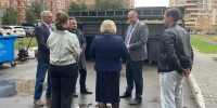 Обход двора в микрорайоне Западный - Администрация г. Домодедово