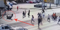 ГАИ показала видео, как в Иванове скутерист сбил на «зебре» пешехода и скрылся - Известно.ру