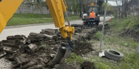 Семикилометровый тротуар строят в Железноводске - ATVmedia.Ru