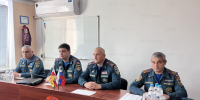 В Северной Осетии состоялся двухдневный учебно-методический сбор с начальствующим составом пожарно-спасательных подразделений - ГУ МЧС