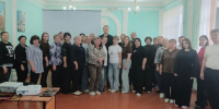 Сотрудники культурно-досуговых центров проходят обучение - Лунинский район