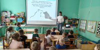 «Толерантность сегодня – мир навсегда»: заведующая Тосненской сельской библиотекой Марина Орлова провела интерактивную игру для участников клуба «Книжный сундучок». - Межпоселенческая ЦБС