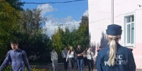 В фурмановской школе №3 прошла тренировка по эвакуации - МЧС