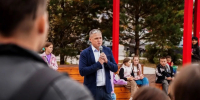 Громко и по-спортивному праздновали День города на обновленной площадке у ФОКа - Общественная палата МО
