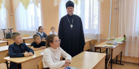 В преддверии Воздвижения Креста Господня в Большеигнатовской СОШ прошло праздничное занятие - Ардатовская епархия