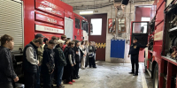 Экскурсия в пожарную часть №52 Невского района - Санкт-Петербургское отделение ВДПО
