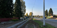 В Кстинино, Санчурске и Исуповых обновляют элементы дорожной инфраструктуры - Кировская правда