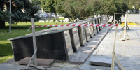 В Туле заменят памятную плиту, протараненную «Газелью» на Аллее Памяти - Комсомольская Правда