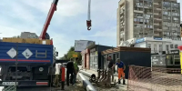 В Советском районе Астрахани продолжаются работы по замене напорного коллектора - Астрахань 24