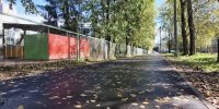 В Великом Новгороде обновили пешеходную дорожку - Правительство Новгородской области