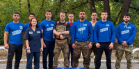 Картинка Молодогвардейцы Ленинградской области передали помощь военнослужащим 110-й гвардейской мотострелковой бригады от Молодой Гвардии - Молодая Гвардия