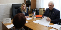На приёме у главы района новоусманцев интересовали вопросы вывоза мусора и благоустройства - Новая Усмань Сегодня