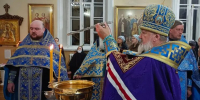 Архиепископ Лукиан совершил молебен перед Гидлянской иконой Божией Матери - Благовещенская епархия