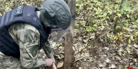 Взрывотехники ОМОН "Мизрэх" Росгвардии обследовали обнаруженный артиллерийский боеприпас в ЕАО - Росгвардия