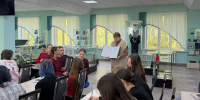 ФОТО к новости: «Древняя Русь: история и культура»: познавательная беседа раскрыла книжные сокровища библиотеки - НГПУ