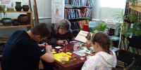 Осенние превращения: творческая мастерская в Малоязовской библиотеке - ЦБС Ашинского района