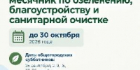 В Кызыле до 30 октября 2026 года проходит месячник по озеленению, благоустройству и санитарной очистке территории. - Администрация г. Кызыл