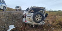 Land Cruiser Prado перевернулся на Камчатке, водитель умер в больнице - KamchatkaMedia.Ru