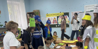 Юные инспекторы научили правилам безопасности воспитанников детского сада «Милэшкэй» - Камская новь