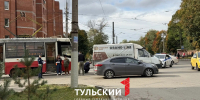 Сразу на трёх улицах в Туле остановлено движение трамваев - ТК Первый Тульский