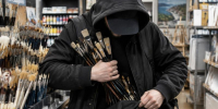 Бэнкси уже не тот: мужчина украл кисти на 350 тысяч рублей в Воронеже - Bloknot-Voronezh.Ru