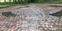 Новый парк в селе Поддубровка - Усманский муниципальный район