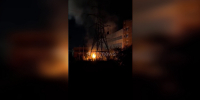 Пожар на энергоблоке стал причиной отключения электричества в Пионерском районе - ГТРК Урал