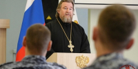 Член ОП АО протоиерей Валерий Суворов встретился с сотрудниками Росгвардии - Общественная палата