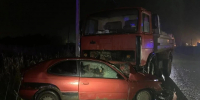 В Вязьме водитель Toyota выехал на встречку и попал под самосвал - Комсомольская Правда