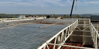 Ремонт кровли спорткомплекса «Мордовия» выполнен более чем наполовину - Pg13.Ru