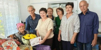 96-й день рождения отмечает Александра Васильевна Молодцова, труженица тыла, жительница посёлка Таврический - Туркменский район