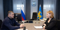 Ирина Иванова доложила Михаилу Ведерникову о новых образовательных программах Корпоративной академии Правительства области - Губернатор Псковской области