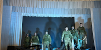 Проект «Культурная среда»: Чувашский драмтеатр показал спектакль «Герои не умирают» в Комсомольском округе - Министерство культуры, по делам национальностей и архивного дела