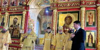 Архиерейское богослужение в празднование святителю Митрофану Воронежскому - Уфимская Епархия