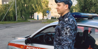 Росгвардейцы задержали вандала, рисовавшего граффити на фасаде торгового объекта (ВИДЕО) - Росгвардия
