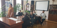 В Хасавюрте состоялась профилактическая встреча со студентами в рамках профилактики экстремизма и терроризма - Администрация МО г. Хасавюрт