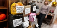 Отреагировали за час! Редакция газеты «Маяк» срочно отправила посылки на СВО - Газета Маяк